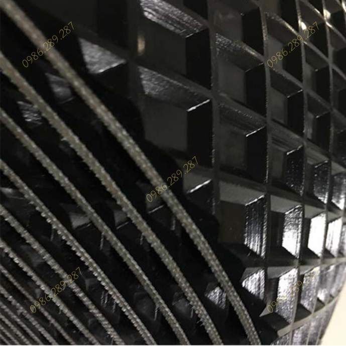 Băng Tải Pvc Nhám Ô Vuông