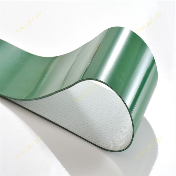 Băng Tải PVC Xanh Trơn