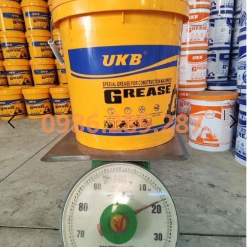 Mỡ bôi trơn chịu nhiệt UKB thùng 17kg