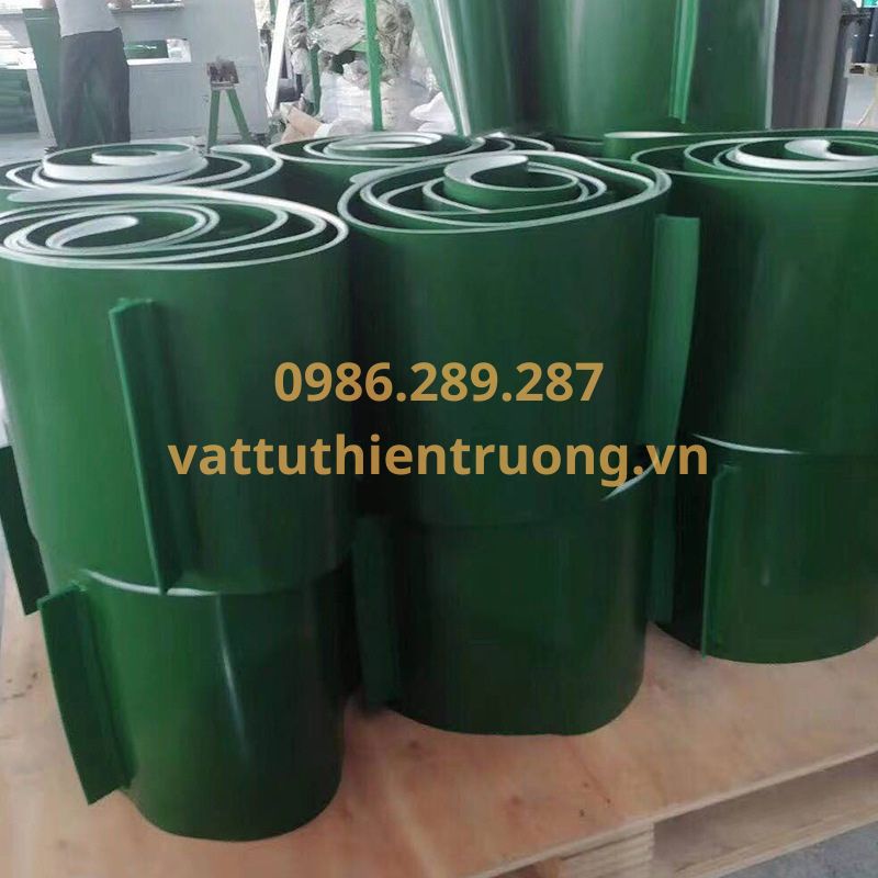 Băng Tải PVC Xanh Lá Cây